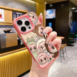 Cute Labubu Laser Cover - Full Protection IMD Phone Shell