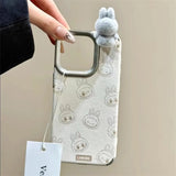 Labubu 3D Plush Doll Anti-Drop Phone Case