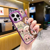 Cute Labubu Laser Cover - Full Protection IMD Phone Shell