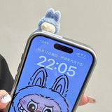 Labubu 3D Plush Doll Anti-Drop Phone Case