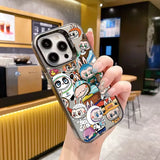Cute Labubu Laser Cover - Full Protection IMD Phone Shell