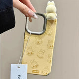 Labubu 3D Plush Doll Anti-Drop Phone Case