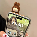 Labubu 3D Plush Doll Anti-Drop Phone Case